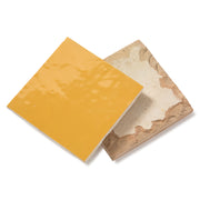 Mustard Yellow Moroccan Zellige Tiles 10x10 cm