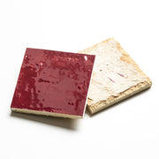 Red Wine Lees Moroccan Zellige Tiles 10x10 cm